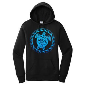 Tribal Sea Turtle Women's Pullover Hoodie