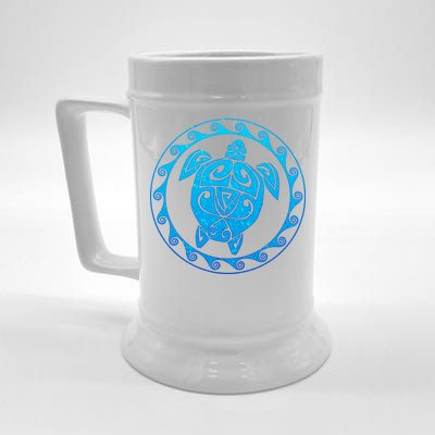 Tribal Sea Turtle Beer Stein