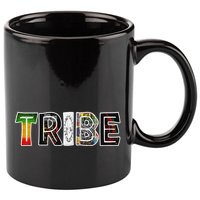 Tribe African Logo 11oz C Handle Ceramic Mug