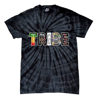 Tribe African Logo Tie-Dye T-Shirt