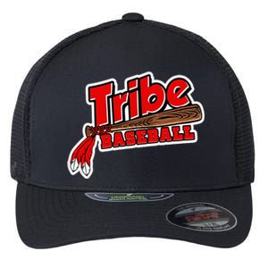 Tribe Baseball Sports Logo Flexfit Unipanel Trucker Cap