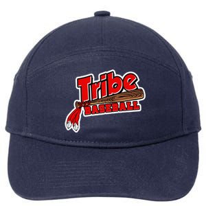 Tribe Baseball Sports Logo 7-Panel Snapback Hat