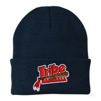 Tribe Baseball Sports Logo Knit Cap Winter Beanie