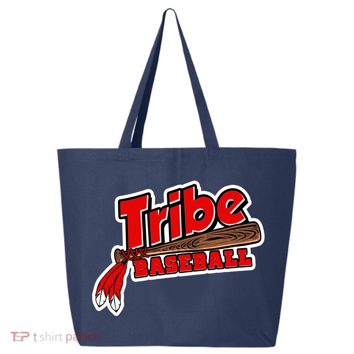 Tribe Baseball Sports Logo 25L Jumbo Tote
