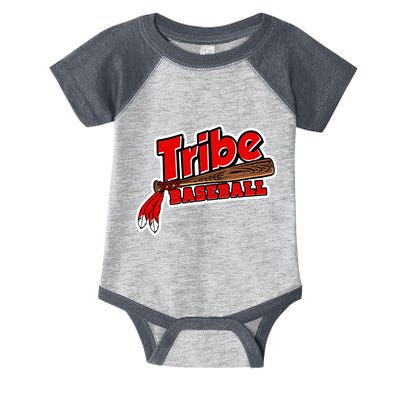 Tribe Baseball Sports Logo Infant Baby Jersey Bodysuit