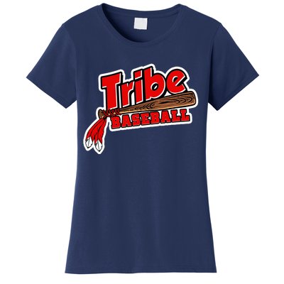 Tribe Baseball Sports Logo Women's T-Shirt