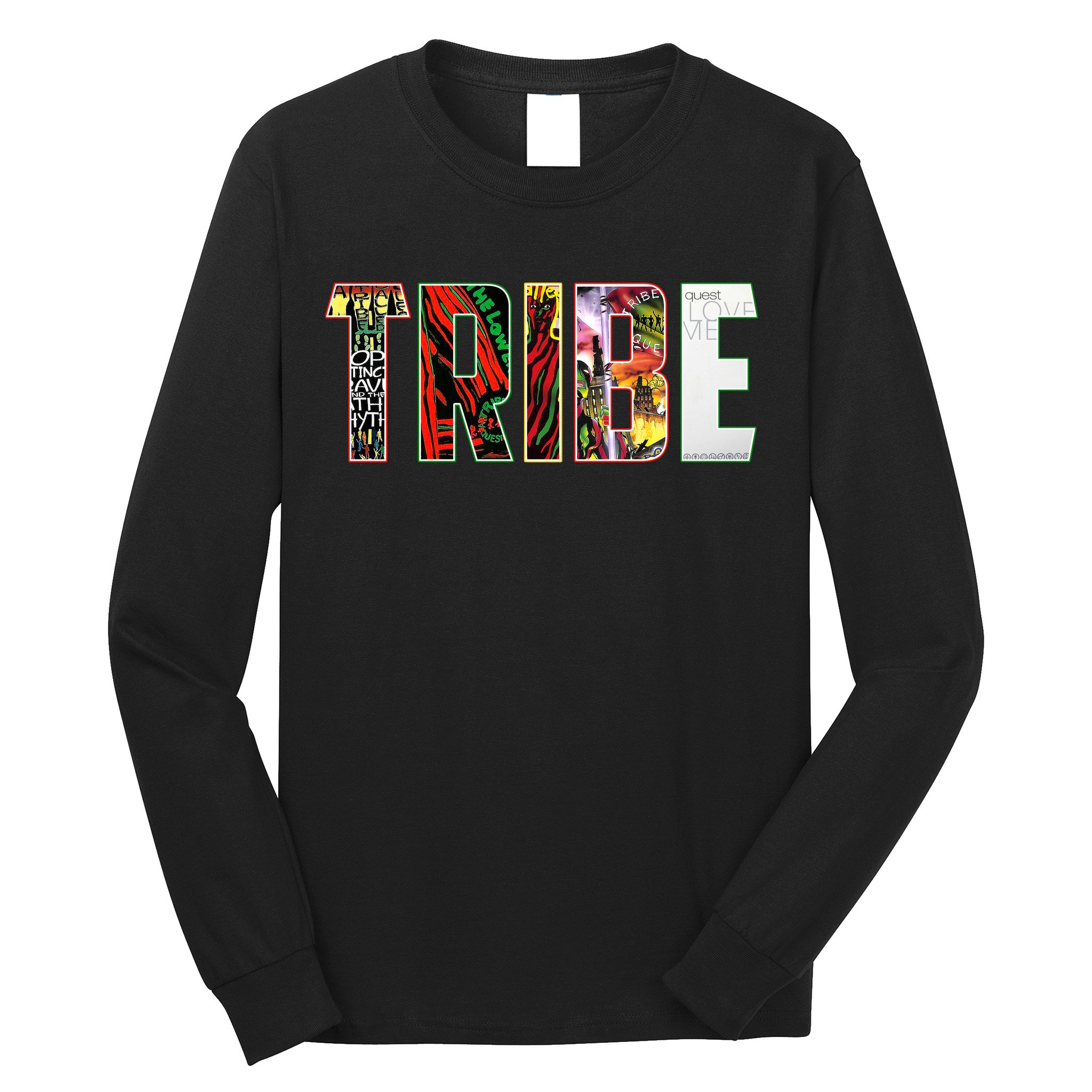 Tribe Music Album Covers  Long Sleeve Shirt