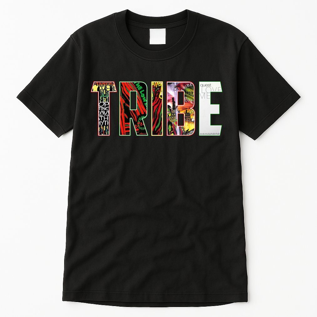 Tribe Music Album Covers  Tall T-Shirt