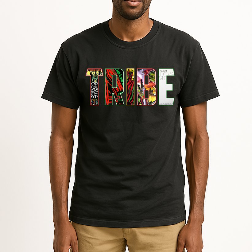 Tribe Music Album Covers  Tall T-Shirt