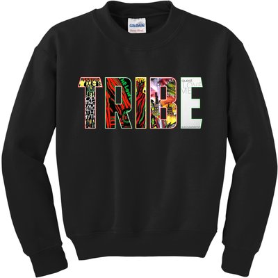 Tribe Music Album Covers  Kids Sweatshirt