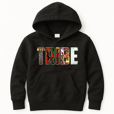 Tribe Music Album Covers  Kids Hoodie