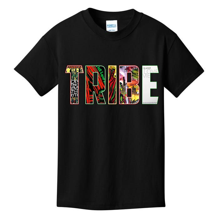 Tribe Music Album Covers  Kids T-Shirt