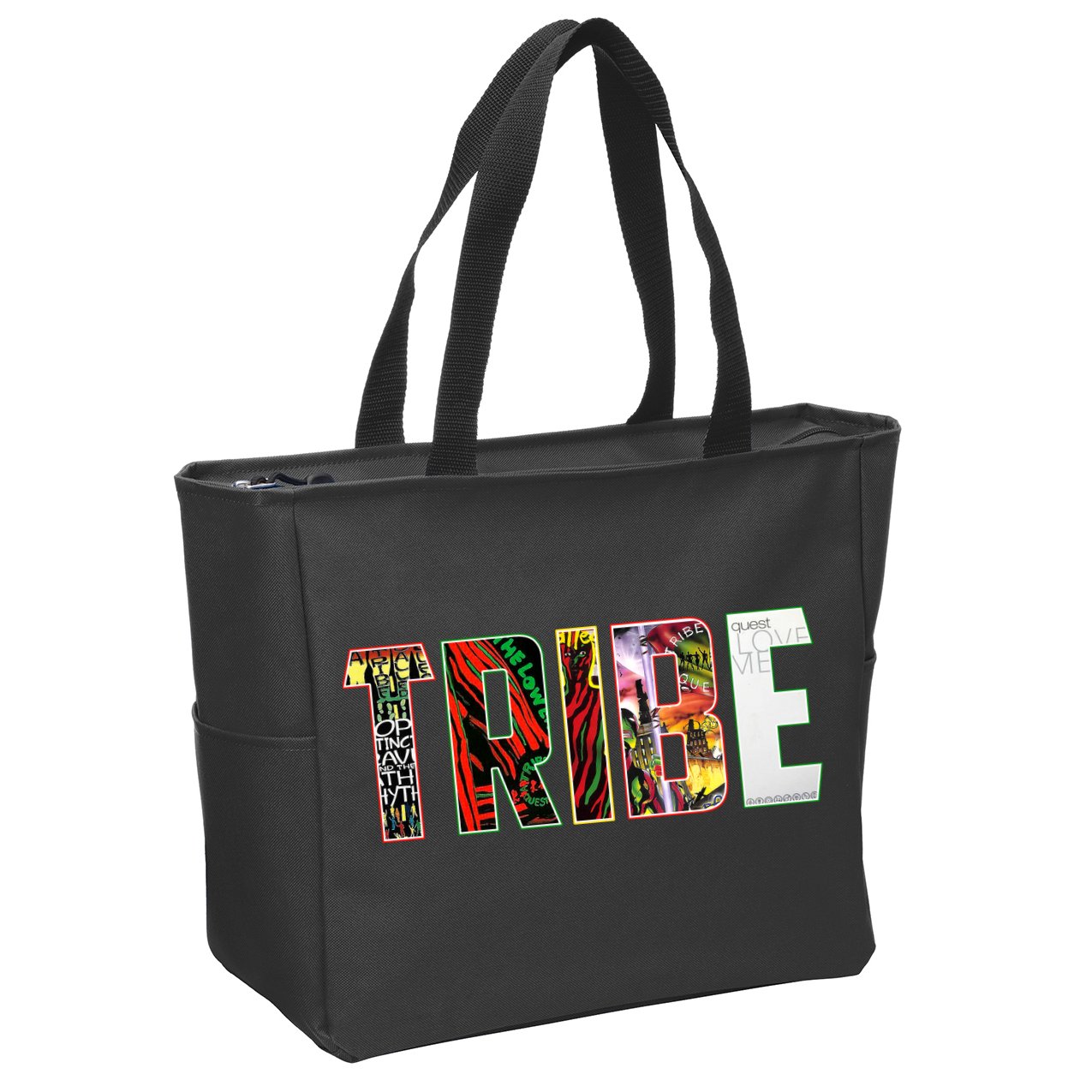 Tribe Music Album Covers  Zip Tote Bag