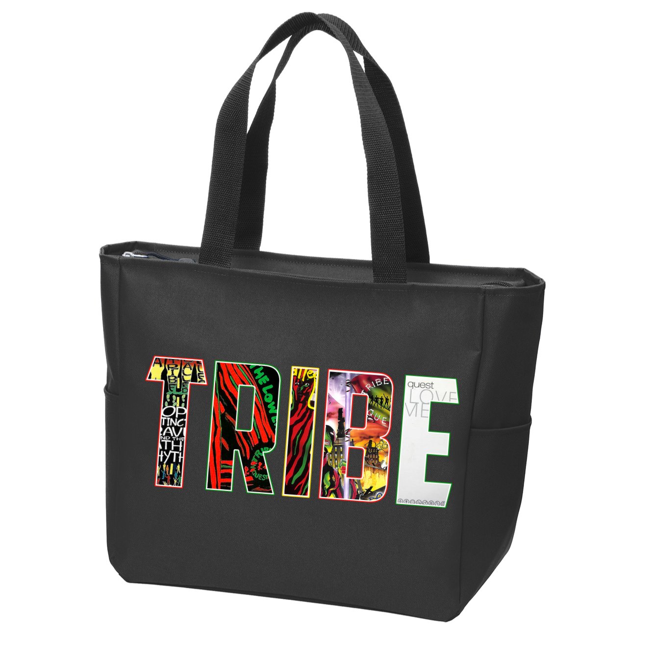 Tribe Music Album Covers  Zip Tote Bag