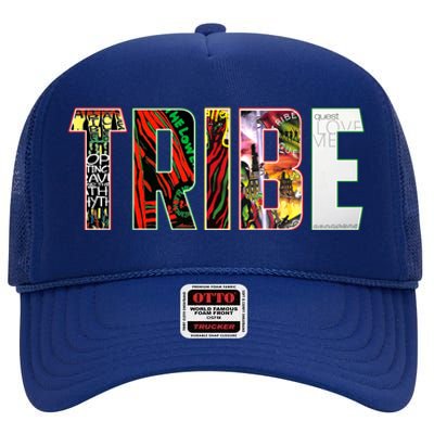 Tribe Music Album Covers  High Crown Mesh Back Trucker Hat