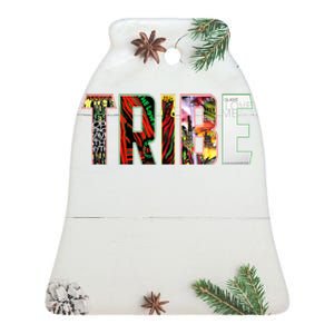 Tribe Music Album Covers  Ceramic Bell Ornament