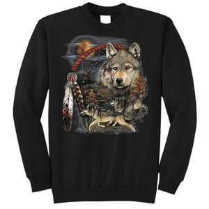 Tribesman Wolf Sweatshirt