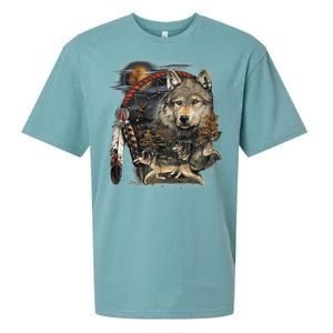 Tribesman Wolf Sueded Cloud Jersey T-Shirt