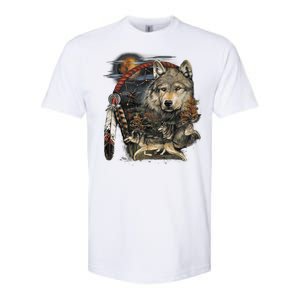 Tribesman Wolf Softstyle CVC T-Shirt