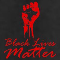 Tribute Black Lives Matter Fist 7 Panel Mesh Trucker Snapback Hat