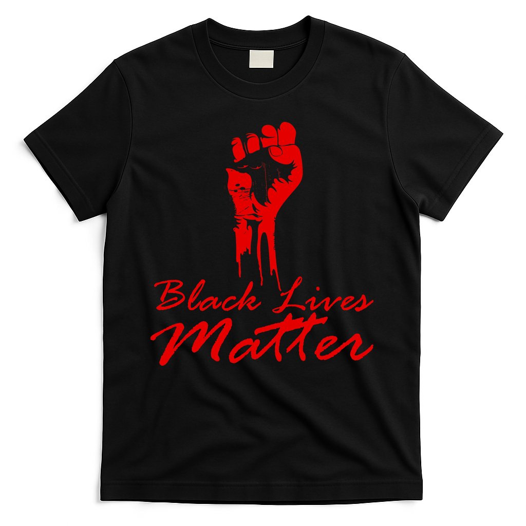Tribute Black Lives Matter Fist T-Shirt