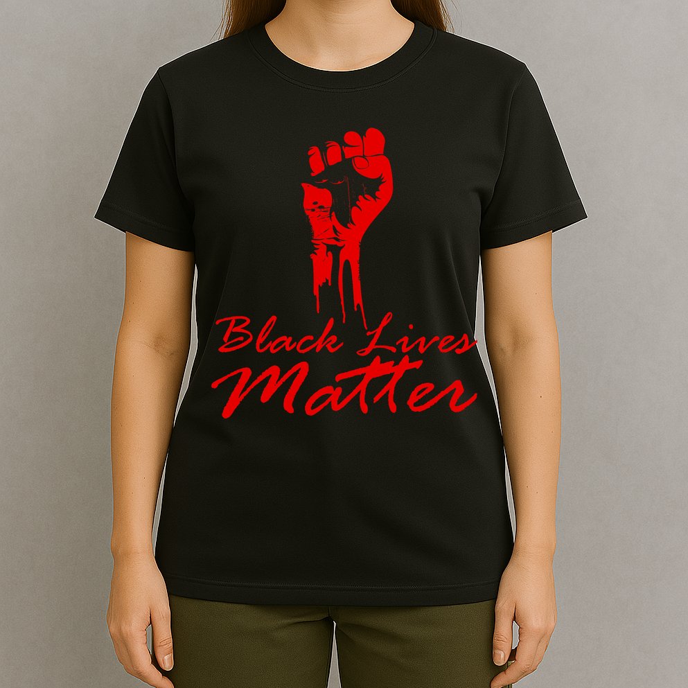 Tribute Black Lives Matter Fist T-Shirt