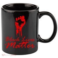 Tribute Black Lives Matter Fist 11oz C Handle Ceramic Mug