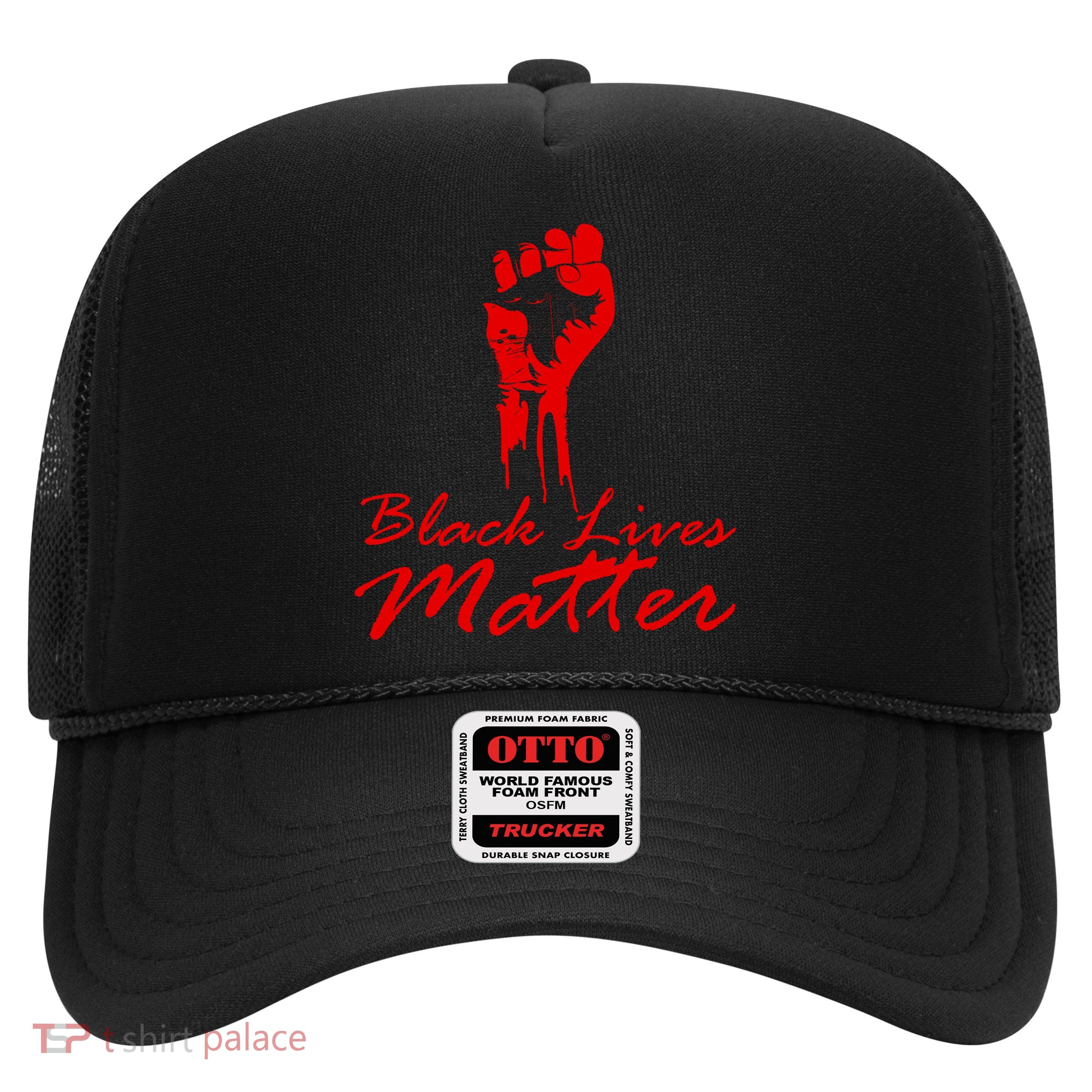 Tribute Black Lives Matter Fist Trucker Hat