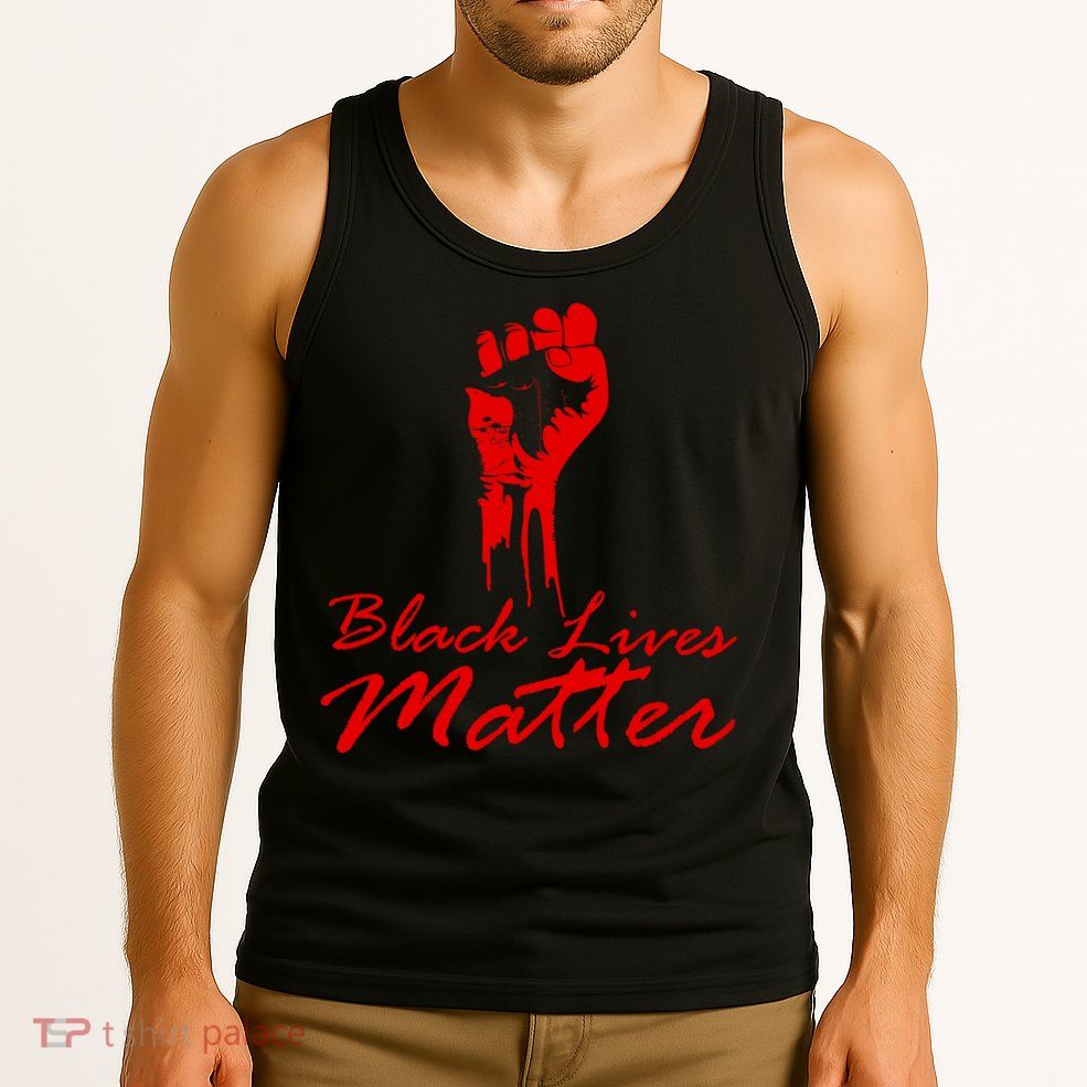 Tribute Black Lives Matter Fist Tank Top