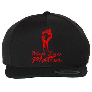 Tribute Black Lives Matter Fist Wool Snapback Cap