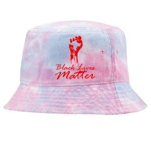 Tribute Black Lives Matter Fist Tie-Dyed Bucket Hat