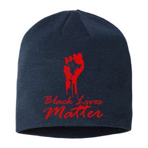 Tribute Black Lives Matter Fist Sustainable Beanie