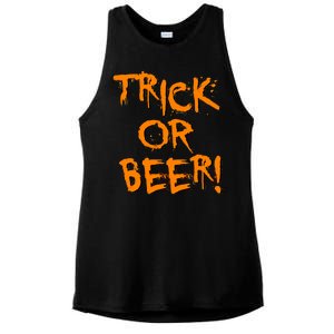 Trick Or Beer Ladies PosiCharge Tri-Blend Wicking Tank