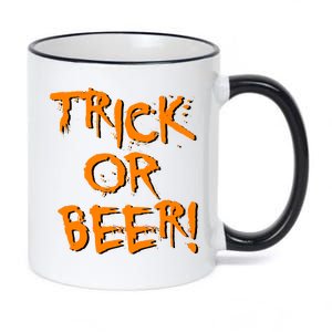 Trick Or Beer 11oz Black Color Changing Mug