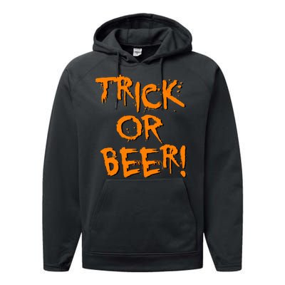 Trick Or Beer Performance Fleece Hoodie