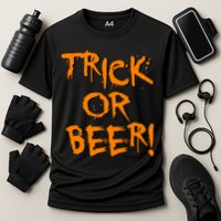 Trick Or Beer Cooling Performance Crew T-Shirt