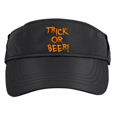 Trick Or Beer Adult Drive Performance Visor