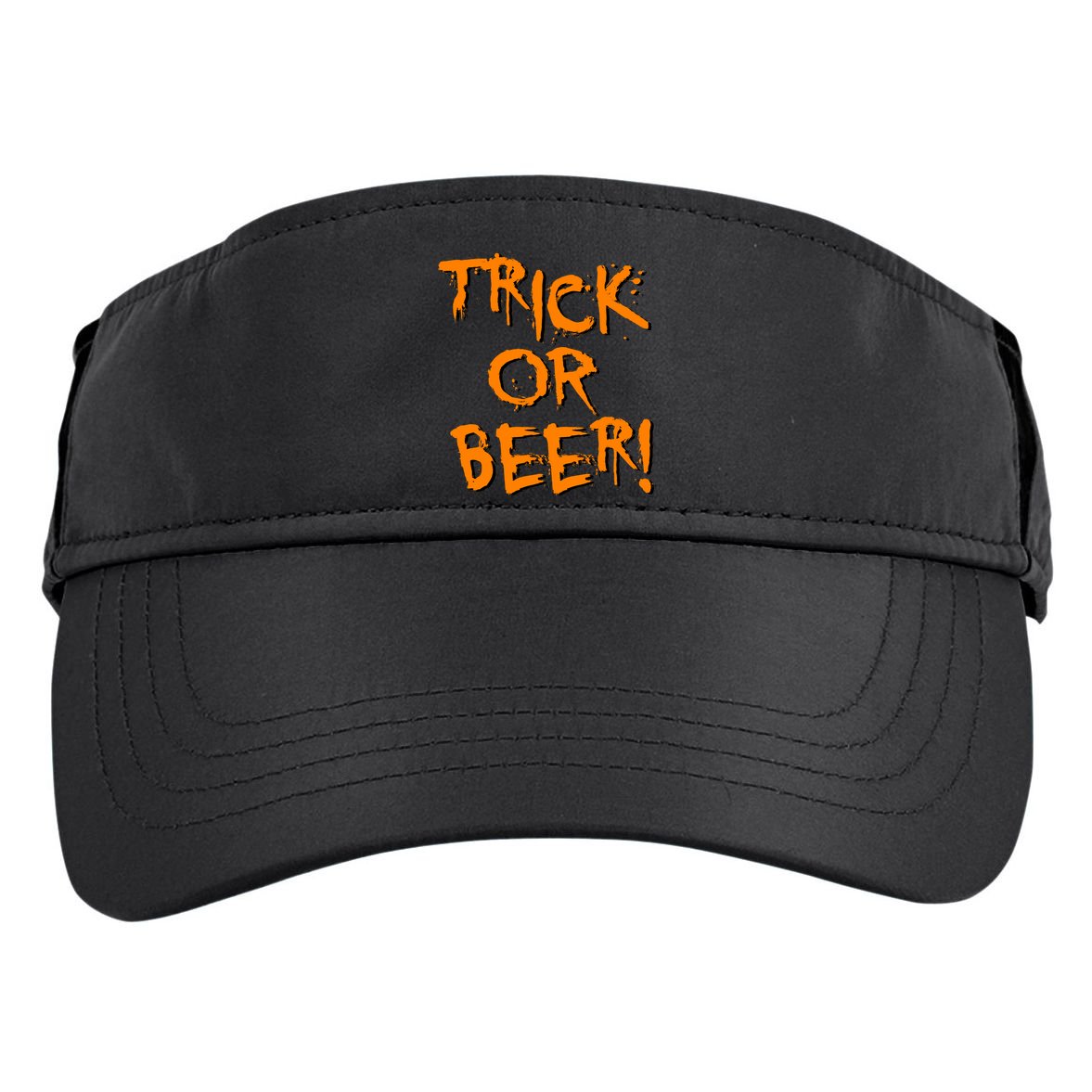 Trick Or Beer Adult Drive Performance Visor