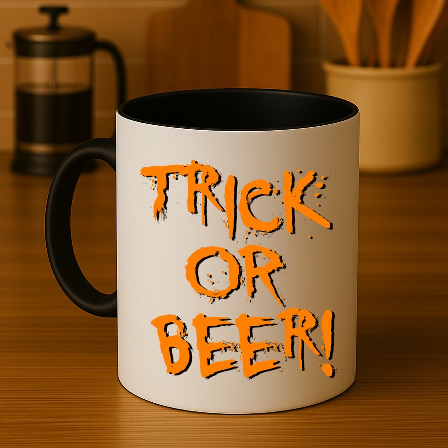 Trick Or Beer Mug