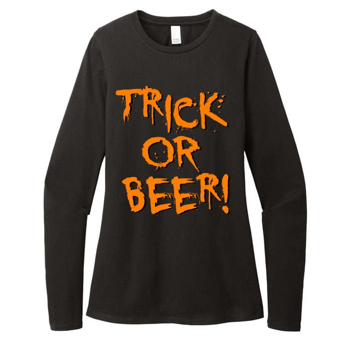 Trick Or Beer Womens CVC Long Sleeve Shirt