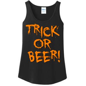 Trick Or Beer Ladies Essential Tank