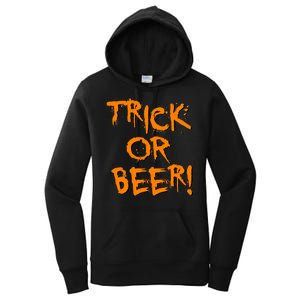 Trick Or Beer Women's Pullover Hoodie