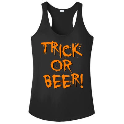 Trick Or Beer Ladies PosiCharge Competitor Racerback Tank