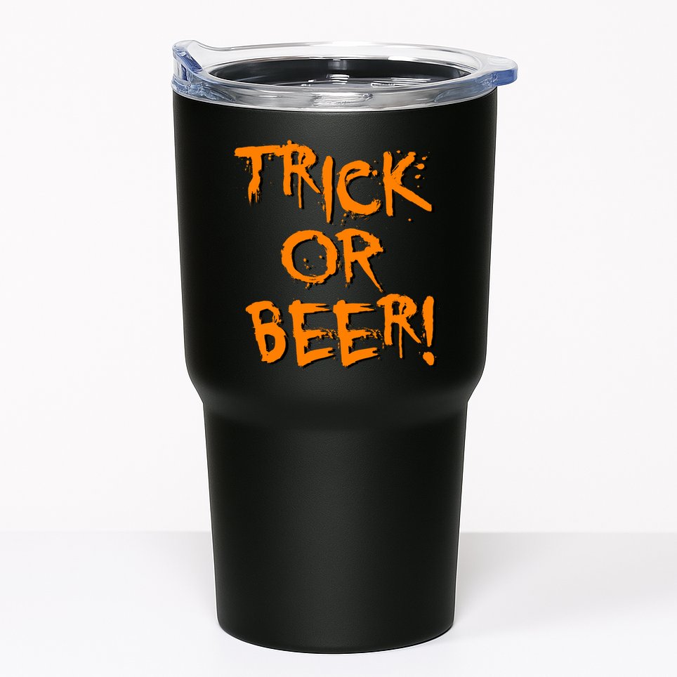 Trick Or Beer Tumbler