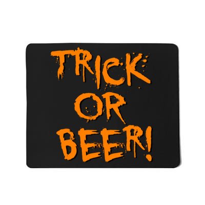 Trick Or Beer Mousepad