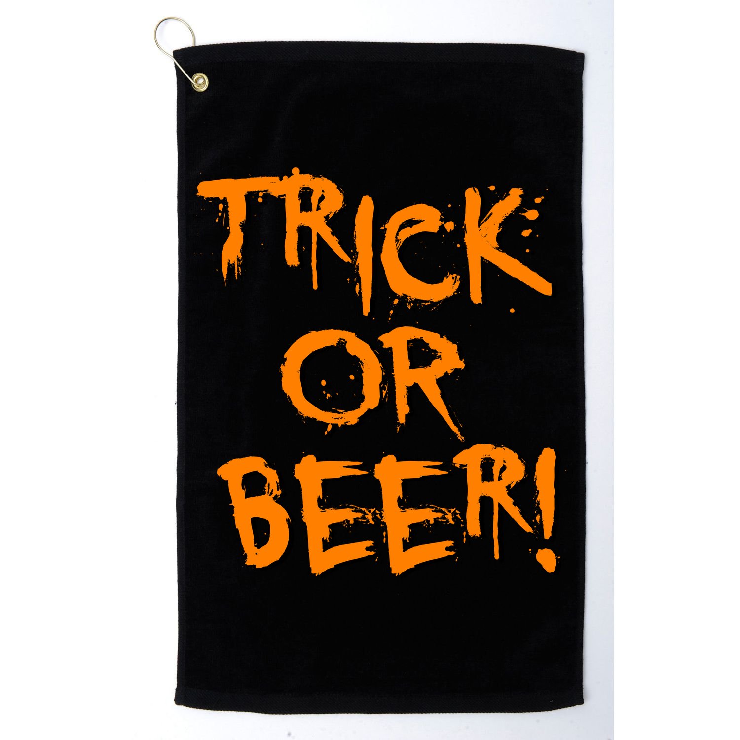 Trick Or Beer Golf Towel