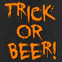 Trick Or Beer Golf Towel