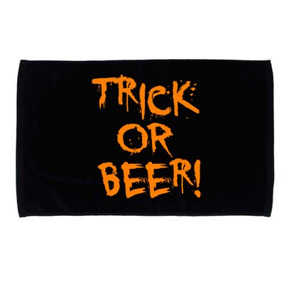 Trick Or Beer Microfiber Hand Towel