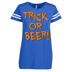 Trick Or Beer Enza Ladies Jersey Football T-Shirt