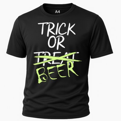 Trick or Beer Funny Halloween Party Performance Shirt